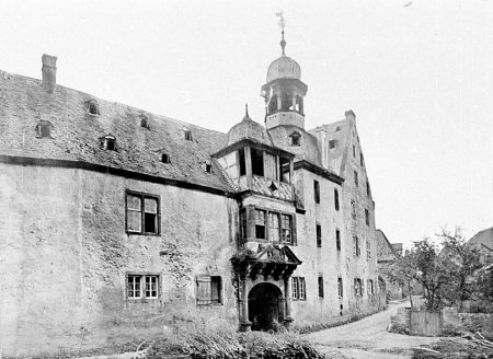 Alken, Wiltburg vor 1889. Quelle: Rheinisches Bildarchiv, Nr. 87111