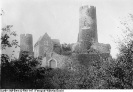 Alken, Burg Thurant, Ansicht vom Burgweg